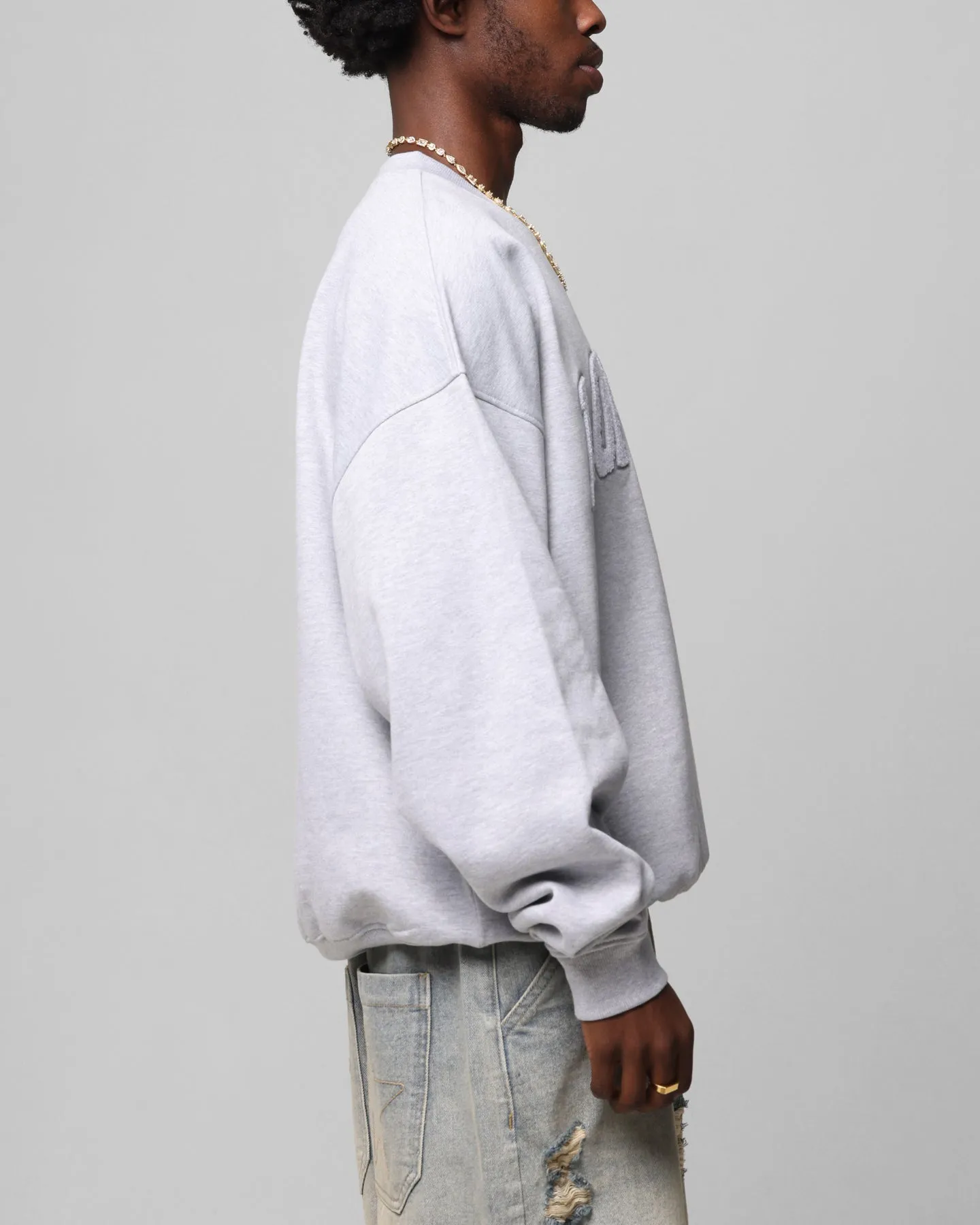 Loiter Arch Premium Crewneck Grey sold by Culture Kings product image thumbnail 4