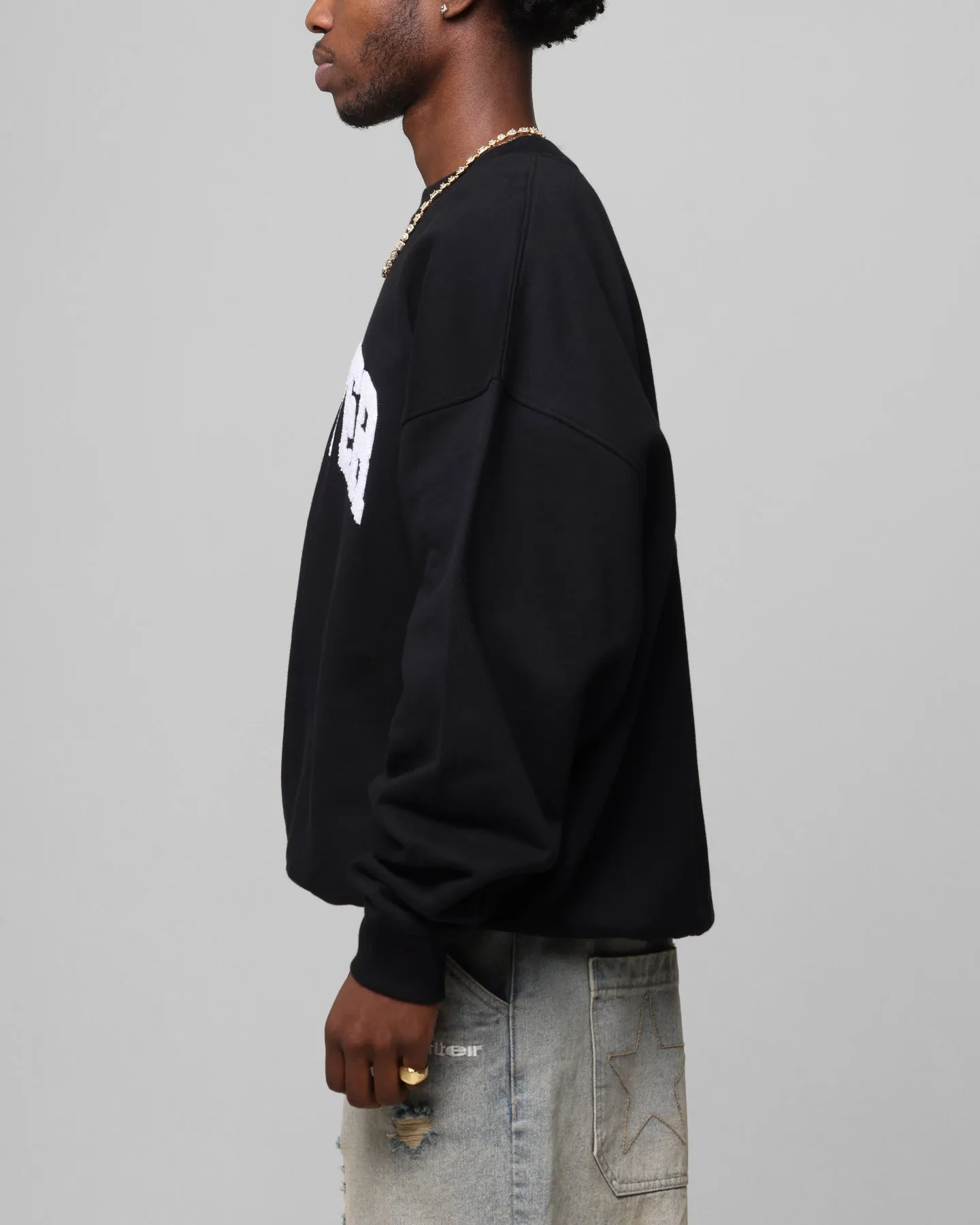 Loiter Arch Premium Crewneck Black sold by Culture Kings product image thumbnail 5