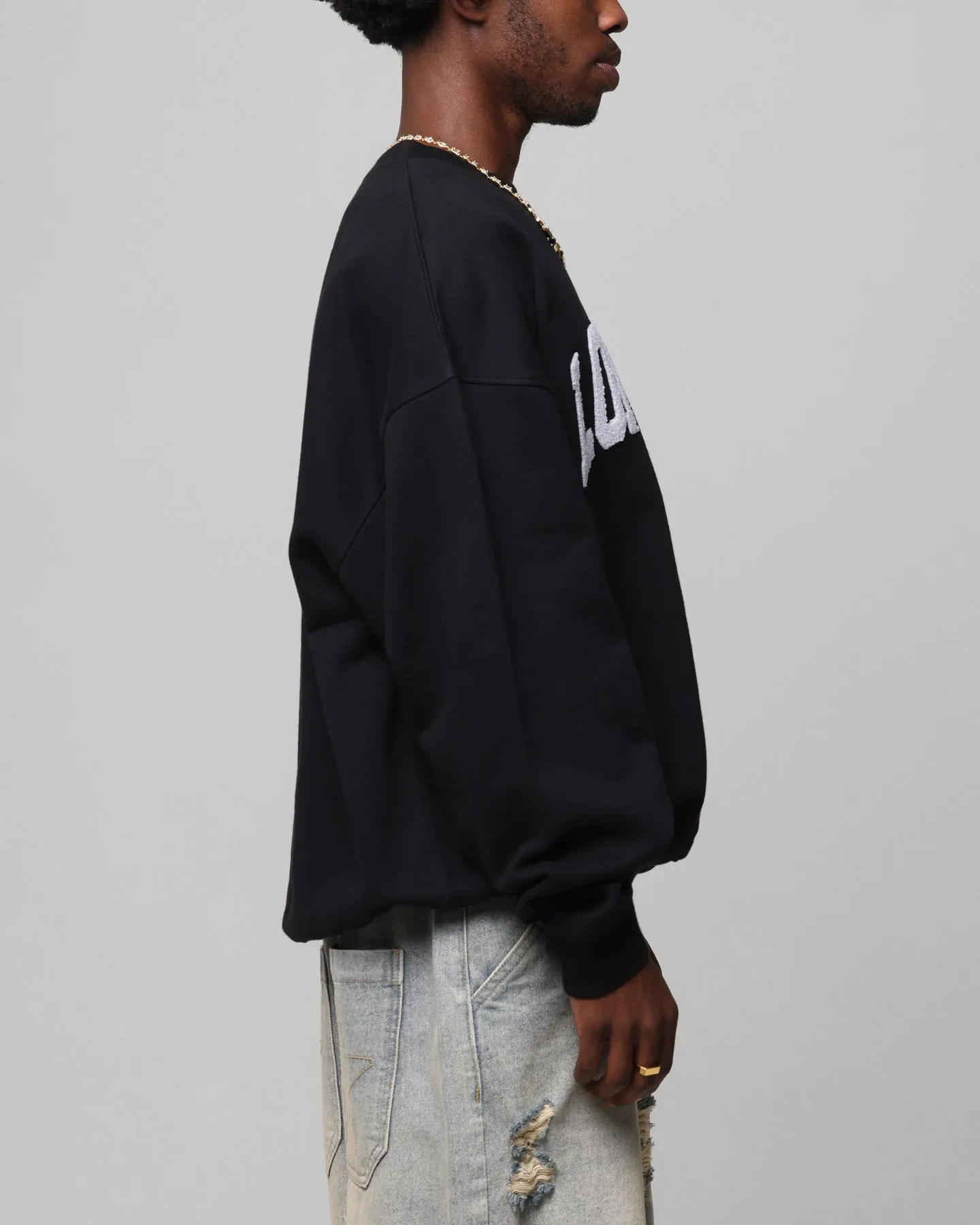 Loiter Arch Premium Crewneck Black sold by Culture Kings product image thumbnail 4