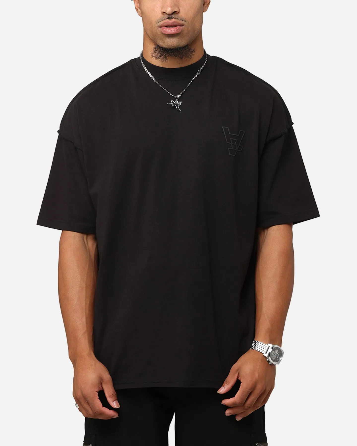 The Anti Order XY Aesthetic Non Seam T-Shirt Black/Black sold by Culture Kings