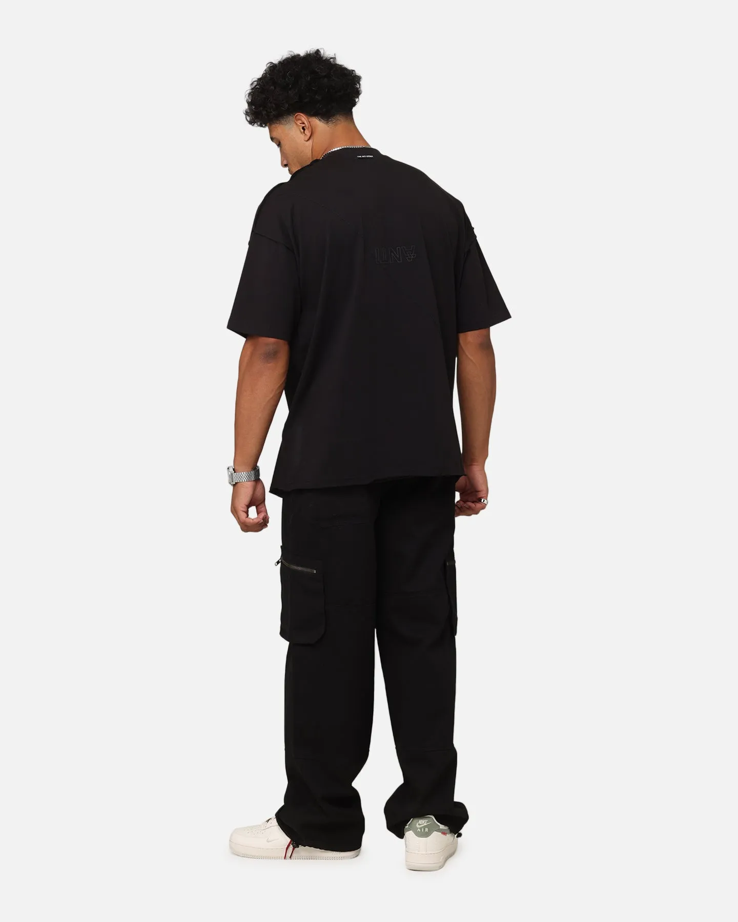 The Anti Order XY Aesthetic Non Seam T-Shirt Black/Black sold by Culture Kings product image thumbnail 4