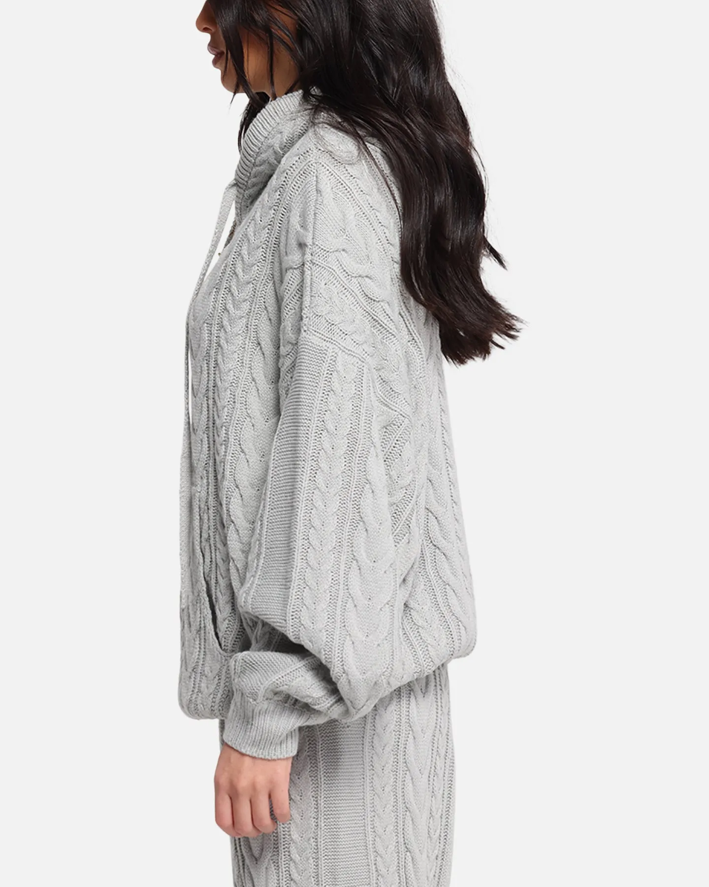 XXIII Lakes Knitted Hoodie Grey sold by Culture Kings product image thumbnail 5