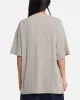 XXIII Rib Knit T-Shirt Grey Marle sold by Culture Kings