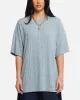 XXIII Rib Knit T-Shirt Blue Marle sold by Culture Kings