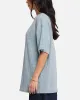 XXIII Rib Knit T-Shirt Blue Marle sold by Culture Kings