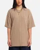 XXIII Rib Knit T-Shirt Tan Marle sold by Culture Kings