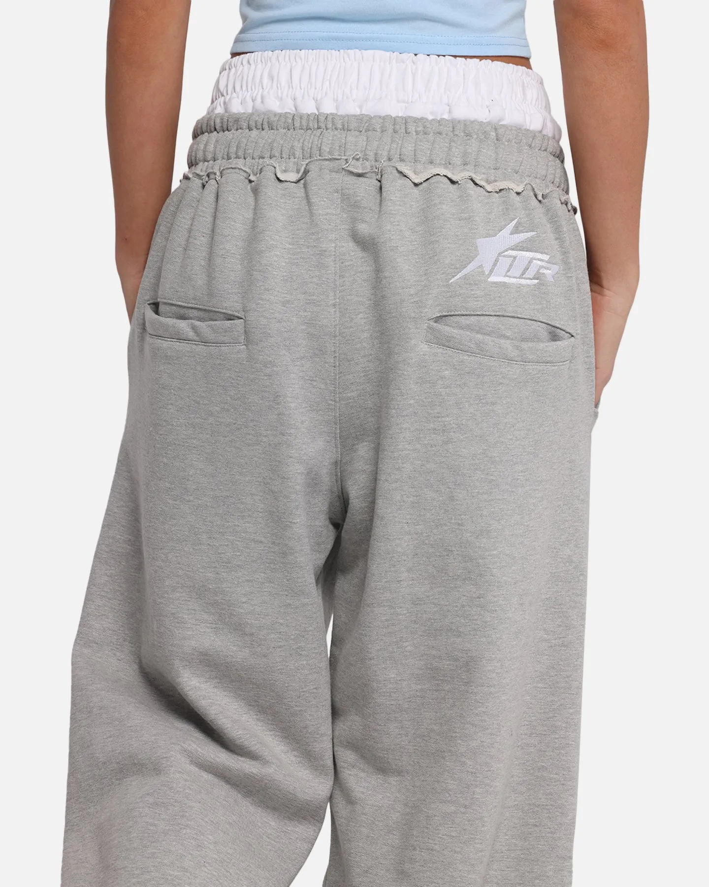 Loiter Layered Track Pants Grey sold by Culture Kings product image thumbnail 4