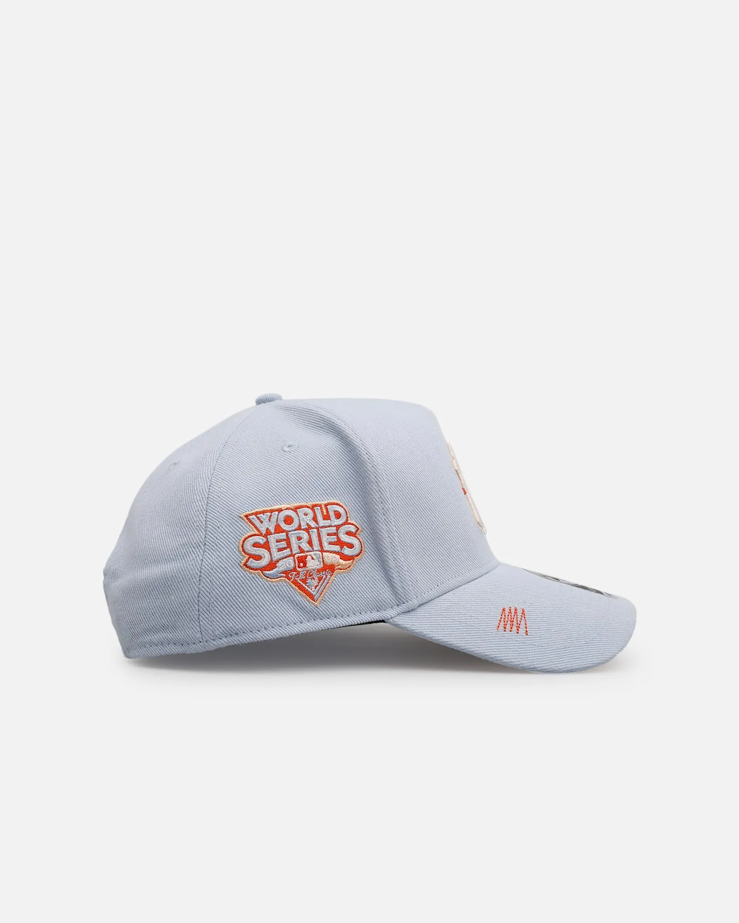 47 Brand New York Yankees 'Overstitch' 47 Offside Snapback Light Blue sold by Culture Kings product image thumbnail 3