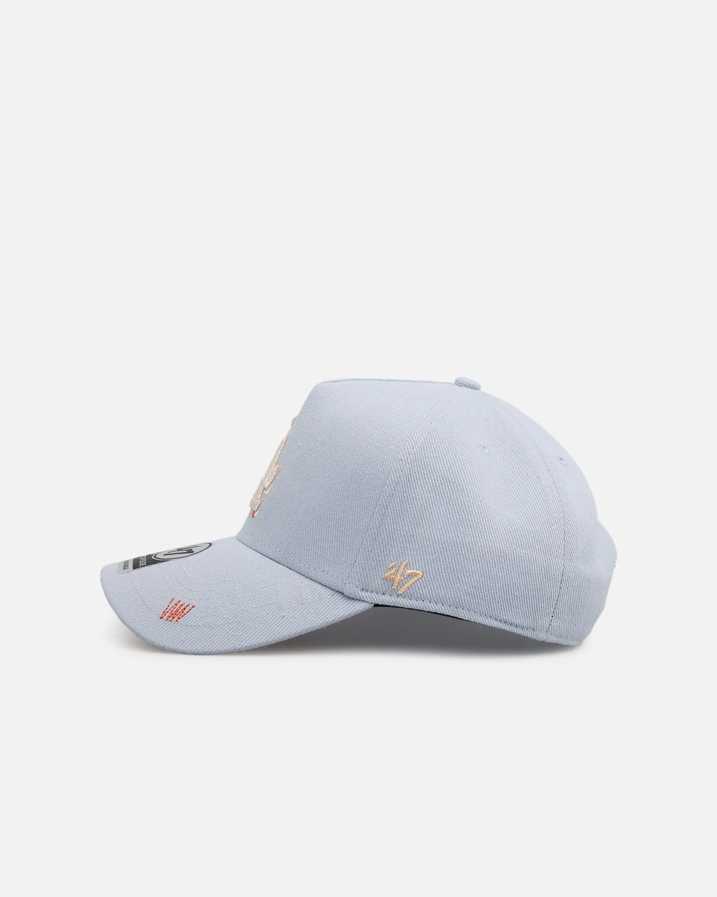 47 Brand Los Angeles Dodgers 'Overstitch' 47 Offside Snapback Light Blue sold by Culture Kings product image thumbnail 4