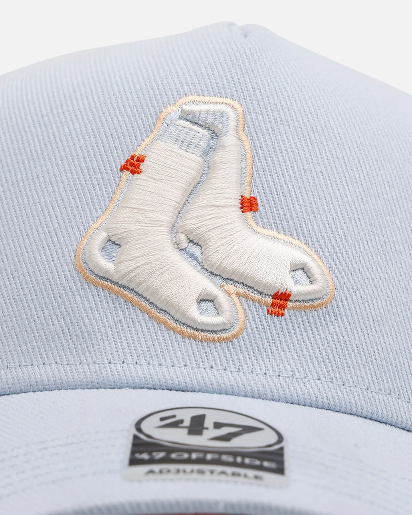 47 Brand Boston Red Sox 'Overstitch' 47 Offside Snapback Light Blue sold by Culture Kings product image thumbnail 5