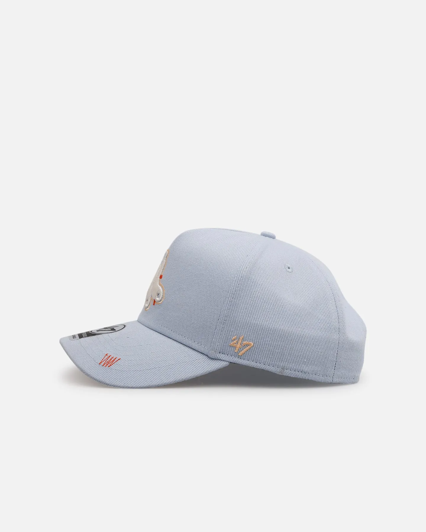 47 Brand Boston Red Sox 'Overstitch' 47 Offside Snapback Light Blue sold by Culture Kings product image thumbnail 4