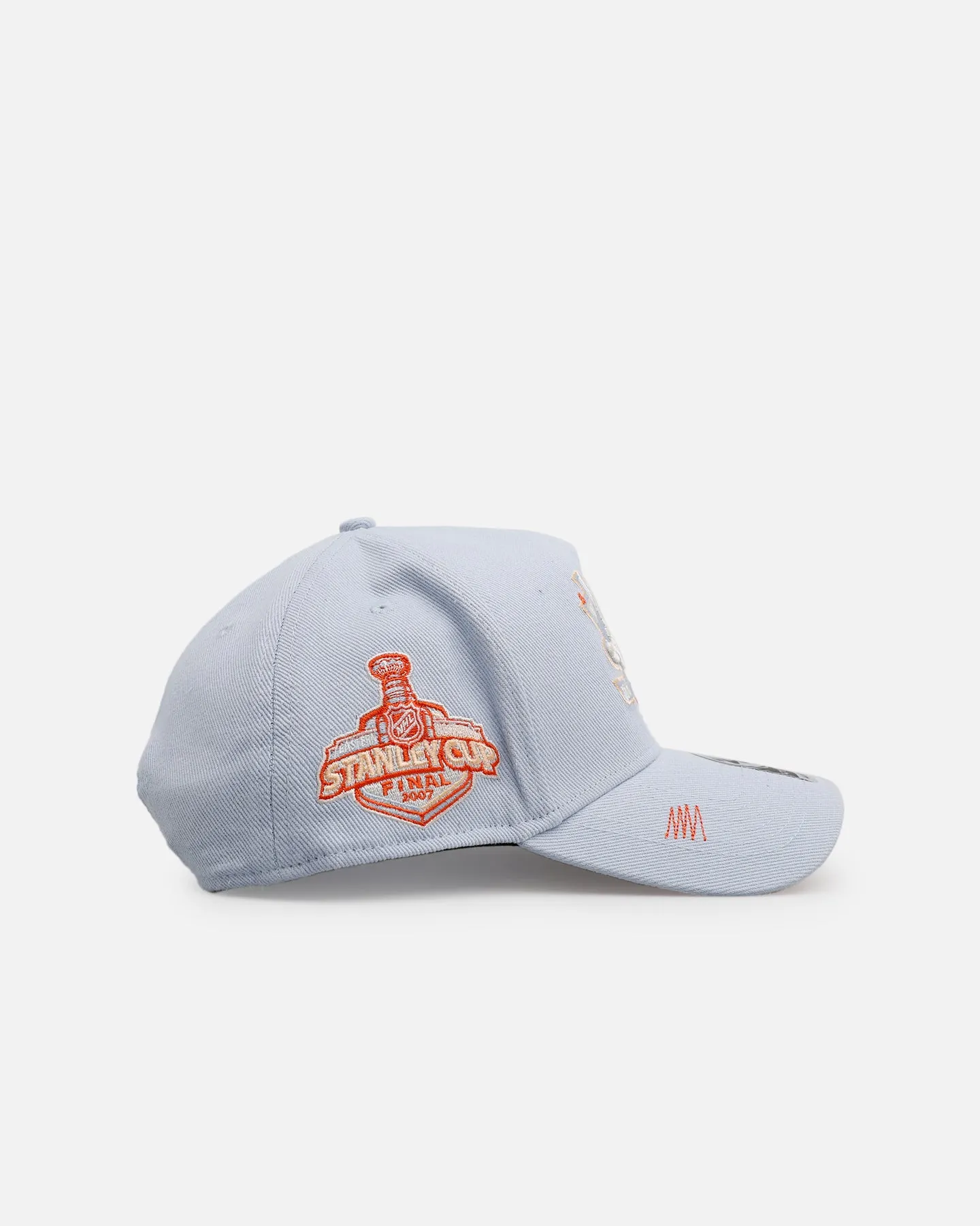 47 Brand Anaheim Ducks 'Overstitch' 47 Offside Snapback Light Blue sold by Culture Kings product image thumbnail 3