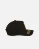 New Era Los Angeles Dodgers 'Washed Black Gothic Script' 9FORTY A-Frame Snapback Black sold by Culture Kings