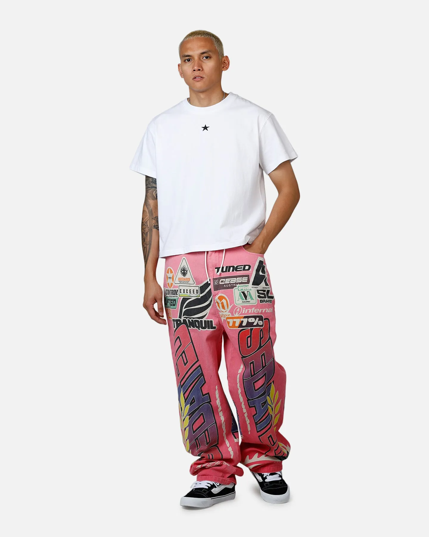 MNML Ultra Baggy Sedated MX Pant Pink sold by Culture Kings product image thumbnail 2