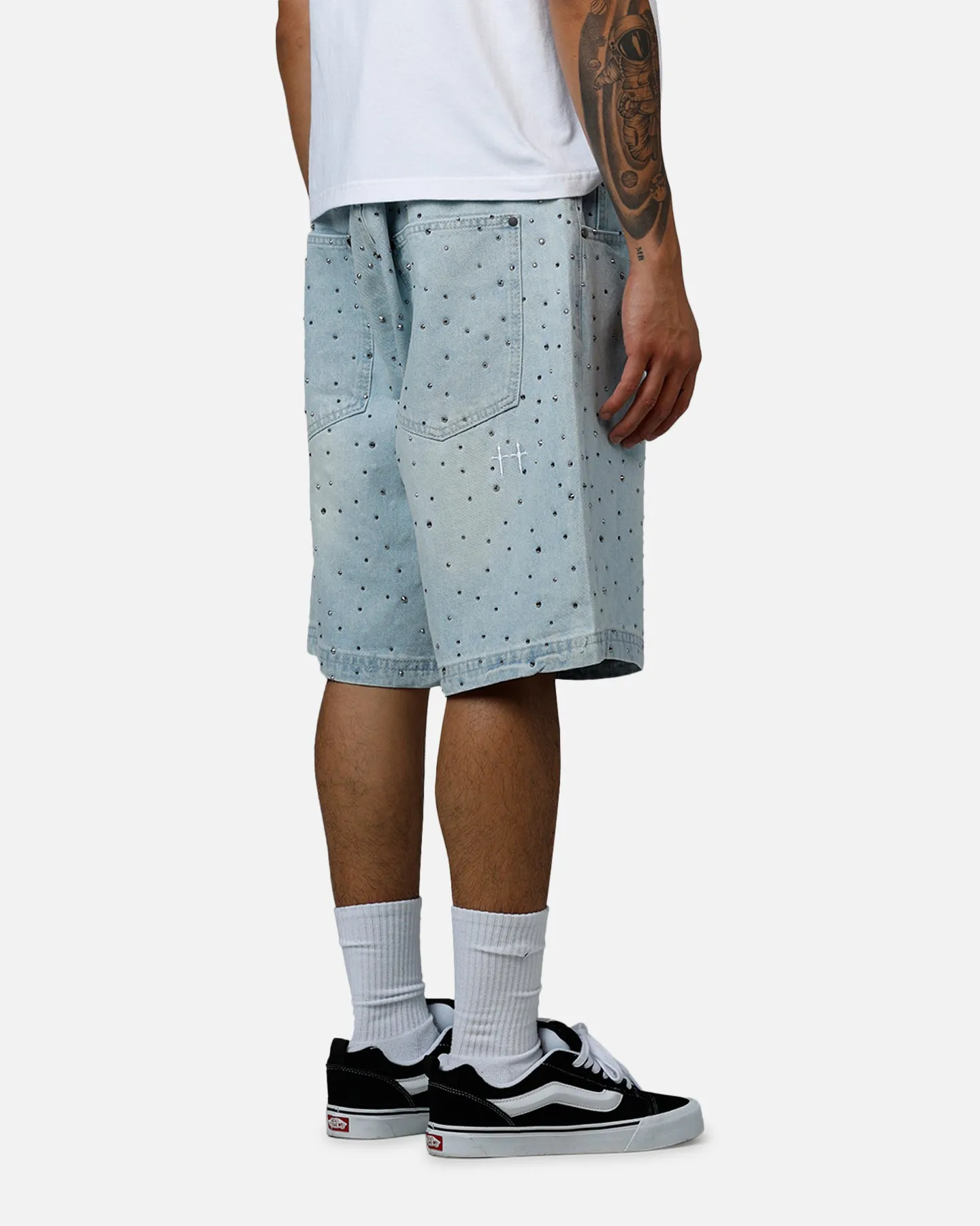 Saint Morta Amplus Glamourama Jorts Blue Dust sold by Culture Kings product image thumbnail 3
