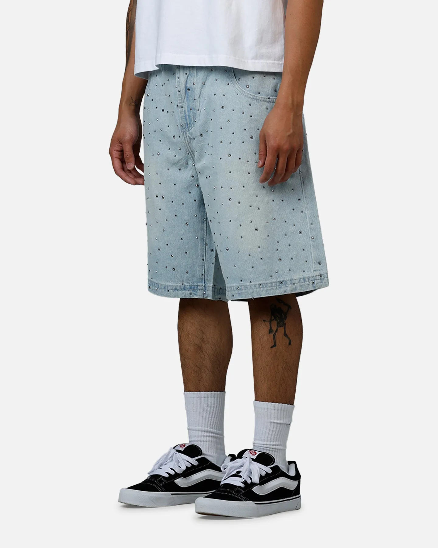 Saint Morta Amplus Glamourama Jorts Blue Dust sold by Culture Kings product image thumbnail 4