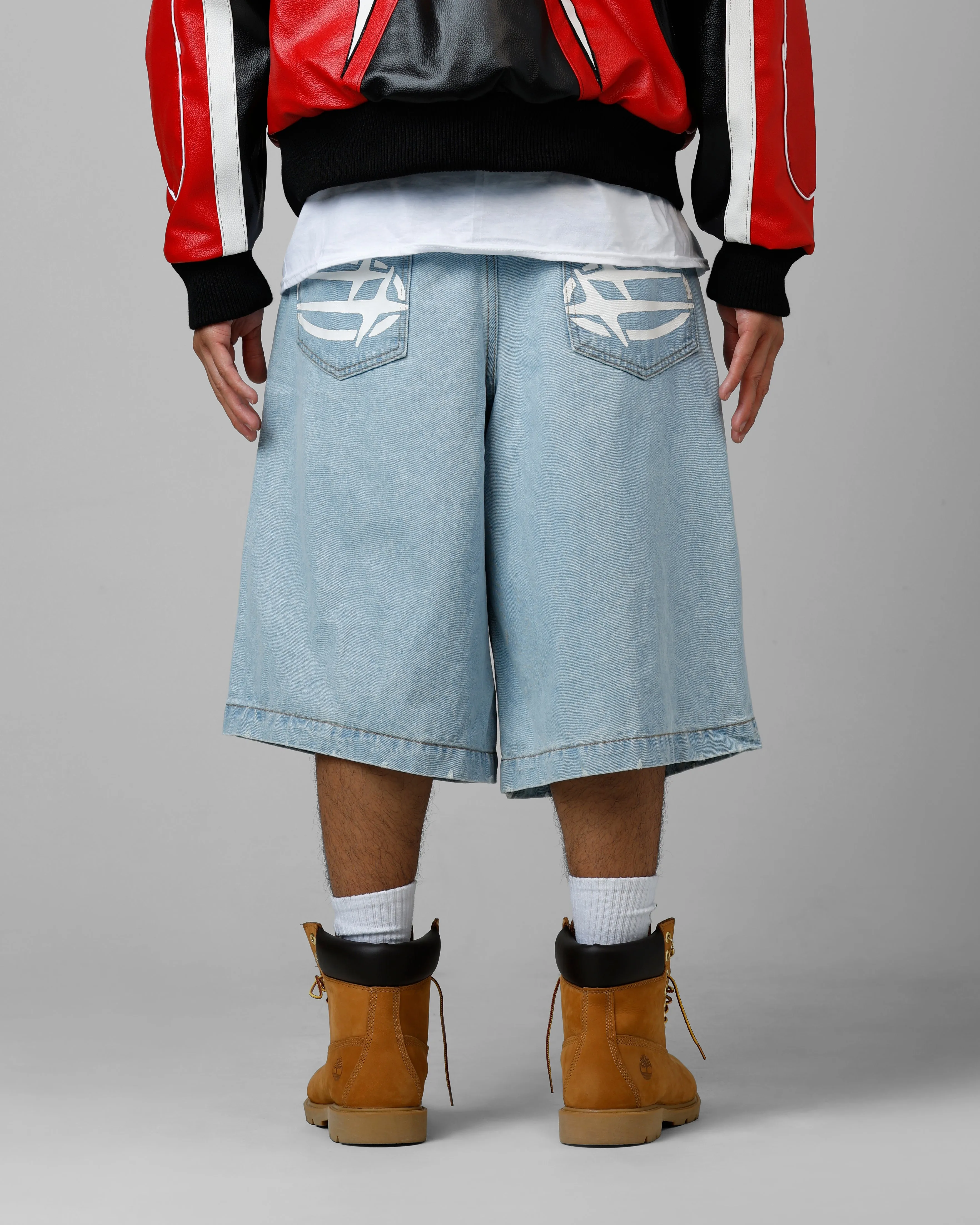 Loiter 3 Quarter Shorts Light Wash sold by Culture Kings product image thumbnail 5