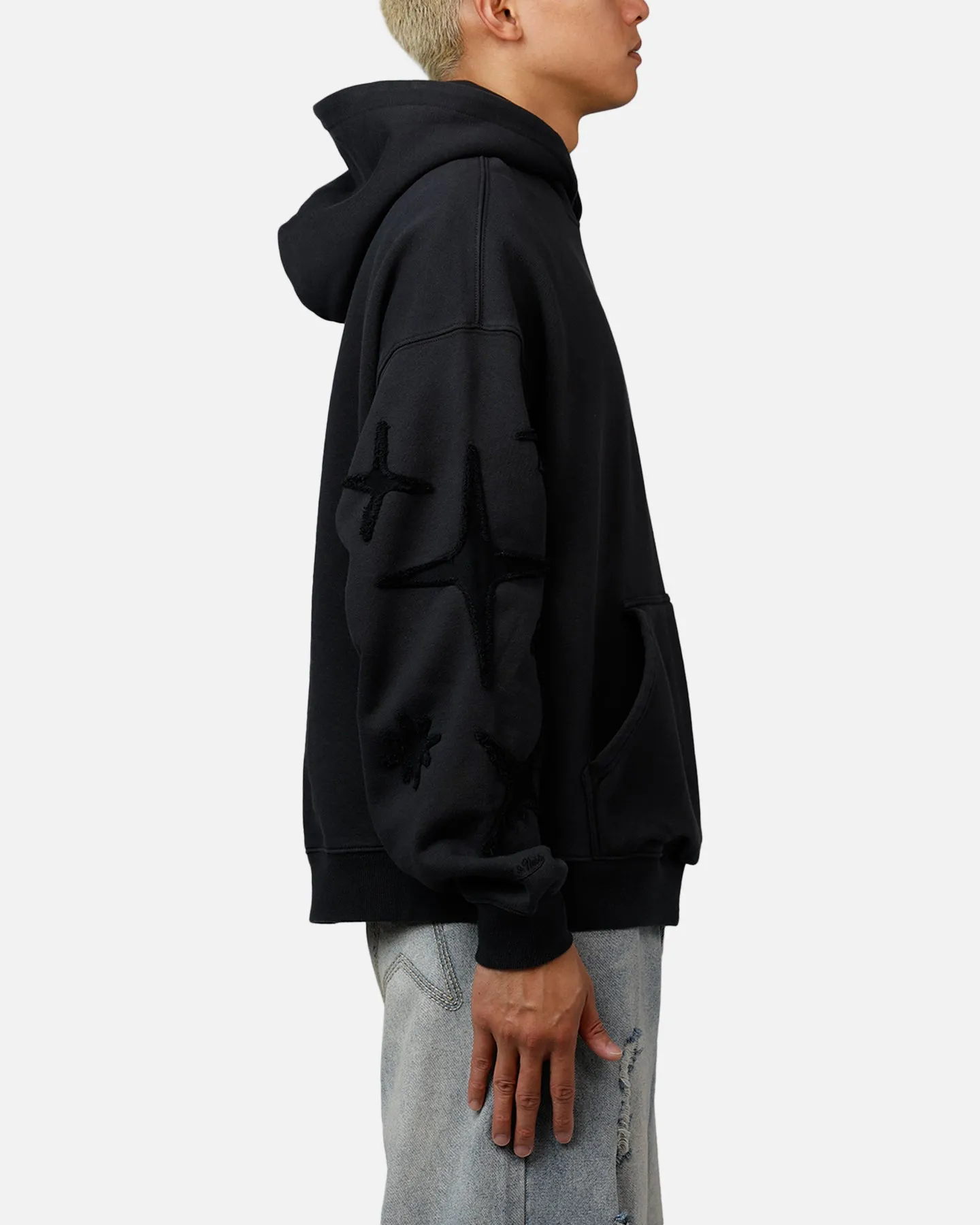 Mitchell & Ness Los Angeles Dodgers 'Starburst' Hoodie Faded Black sold by Culture Kings product image thumbnail 4