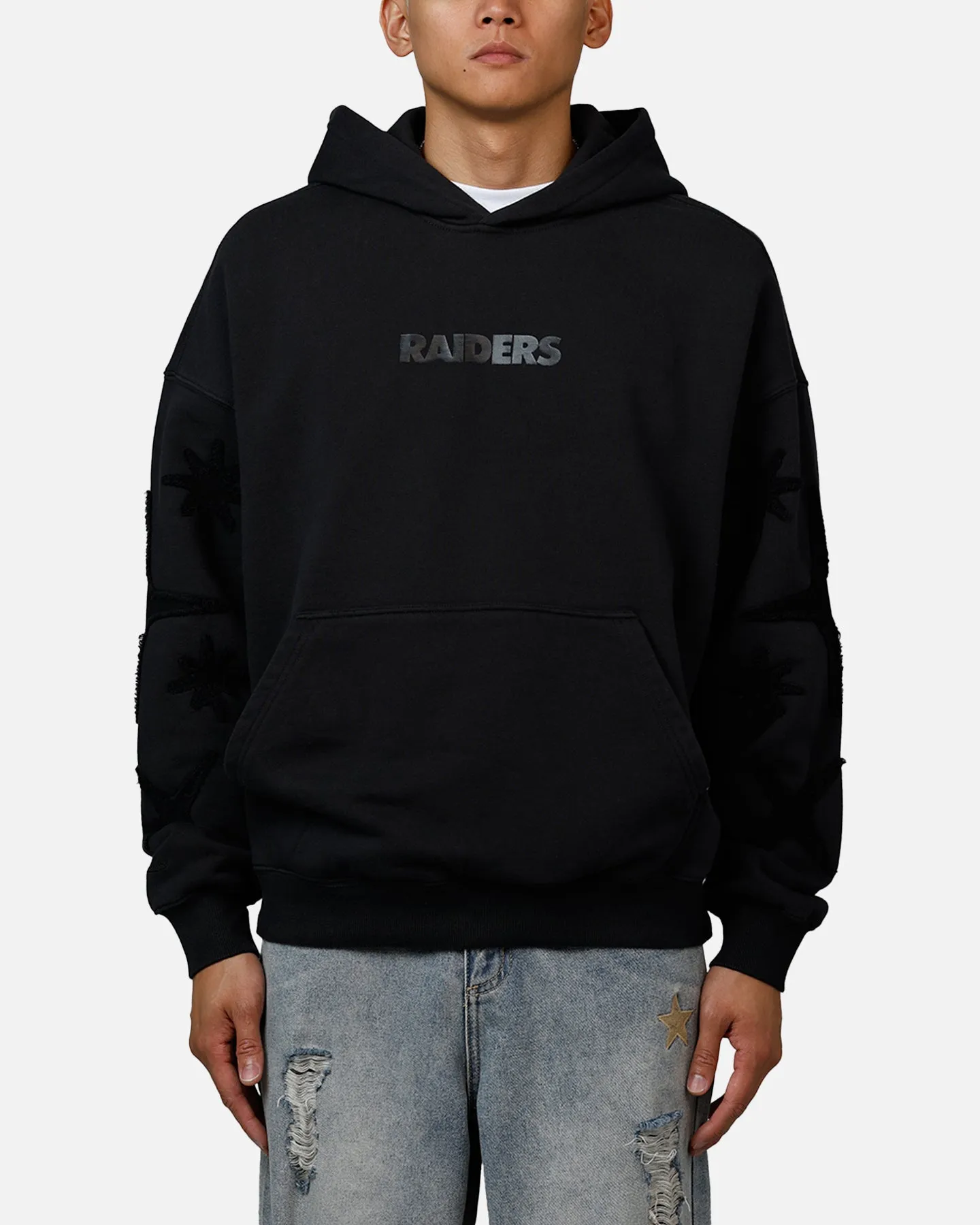 Mitchell & Ness Las Vegas Raiders 'Starburst' Hoodie Faded Black sold by Culture Kings product image thumbnail 2