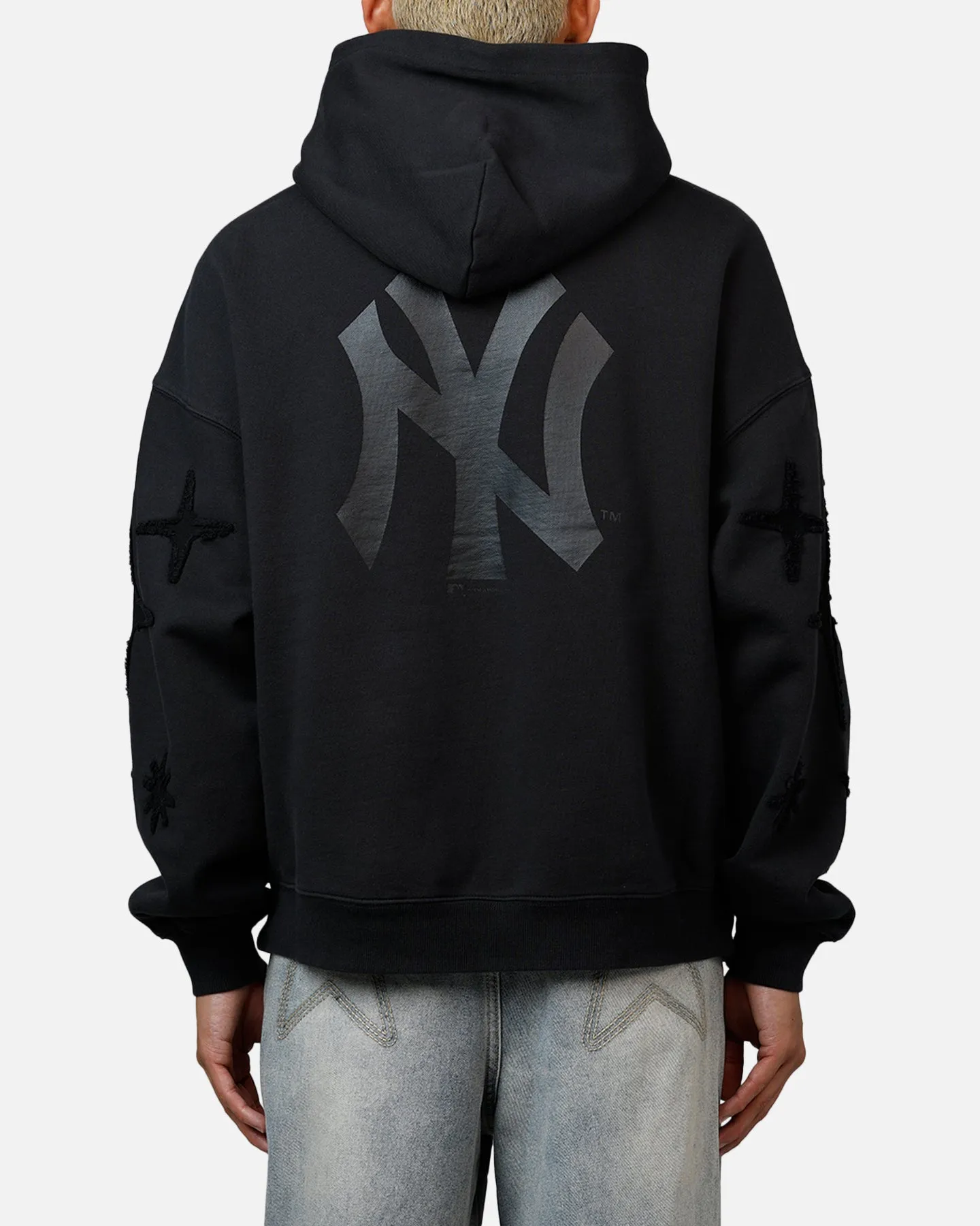 Mitchell & Ness New York Yankees Starburst Hoodie Faded Black sold by Culture Kings