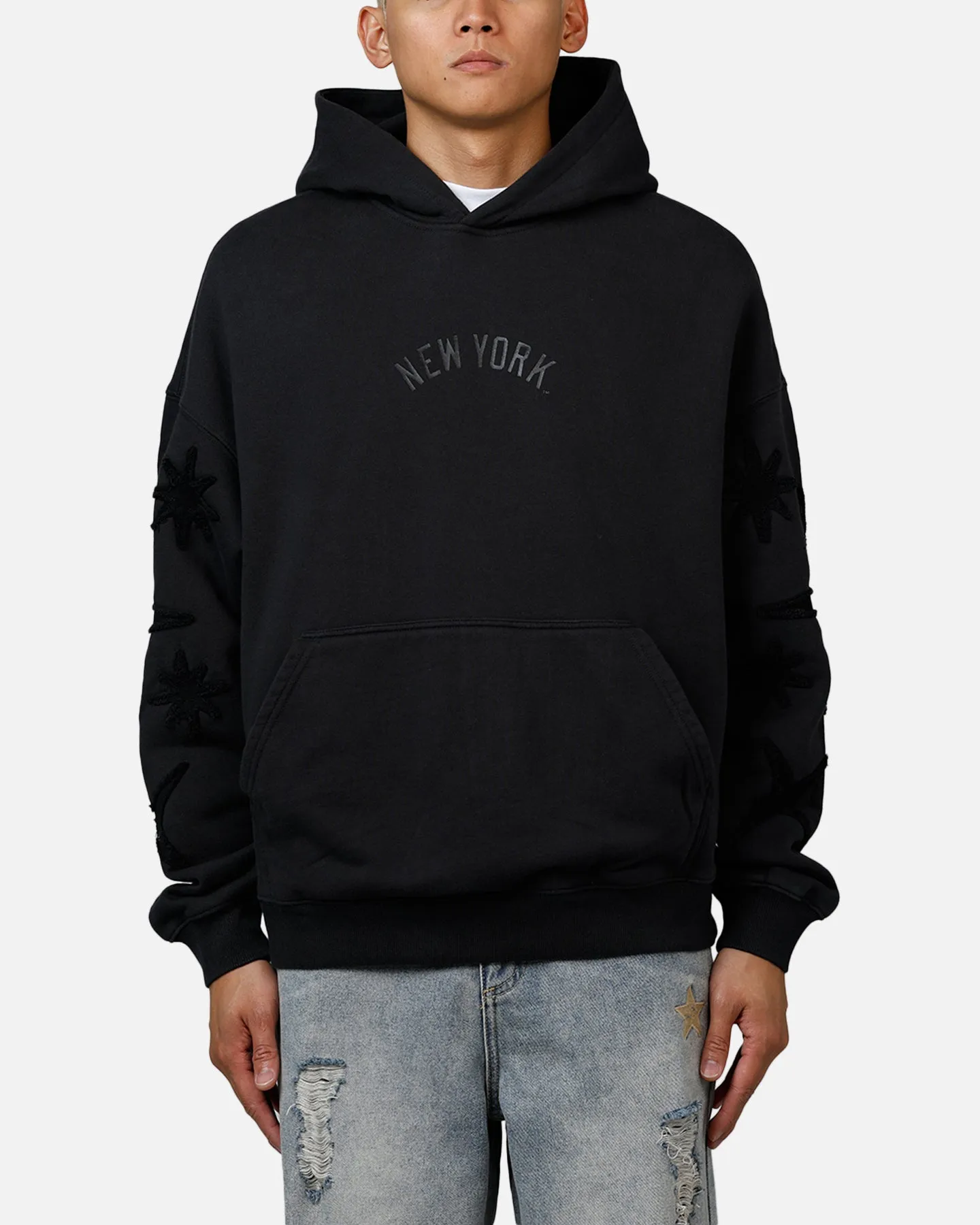 Mitchell & Ness New York Yankees Starburst Hoodie Faded Black sold by Culture Kings product image thumbnail 2