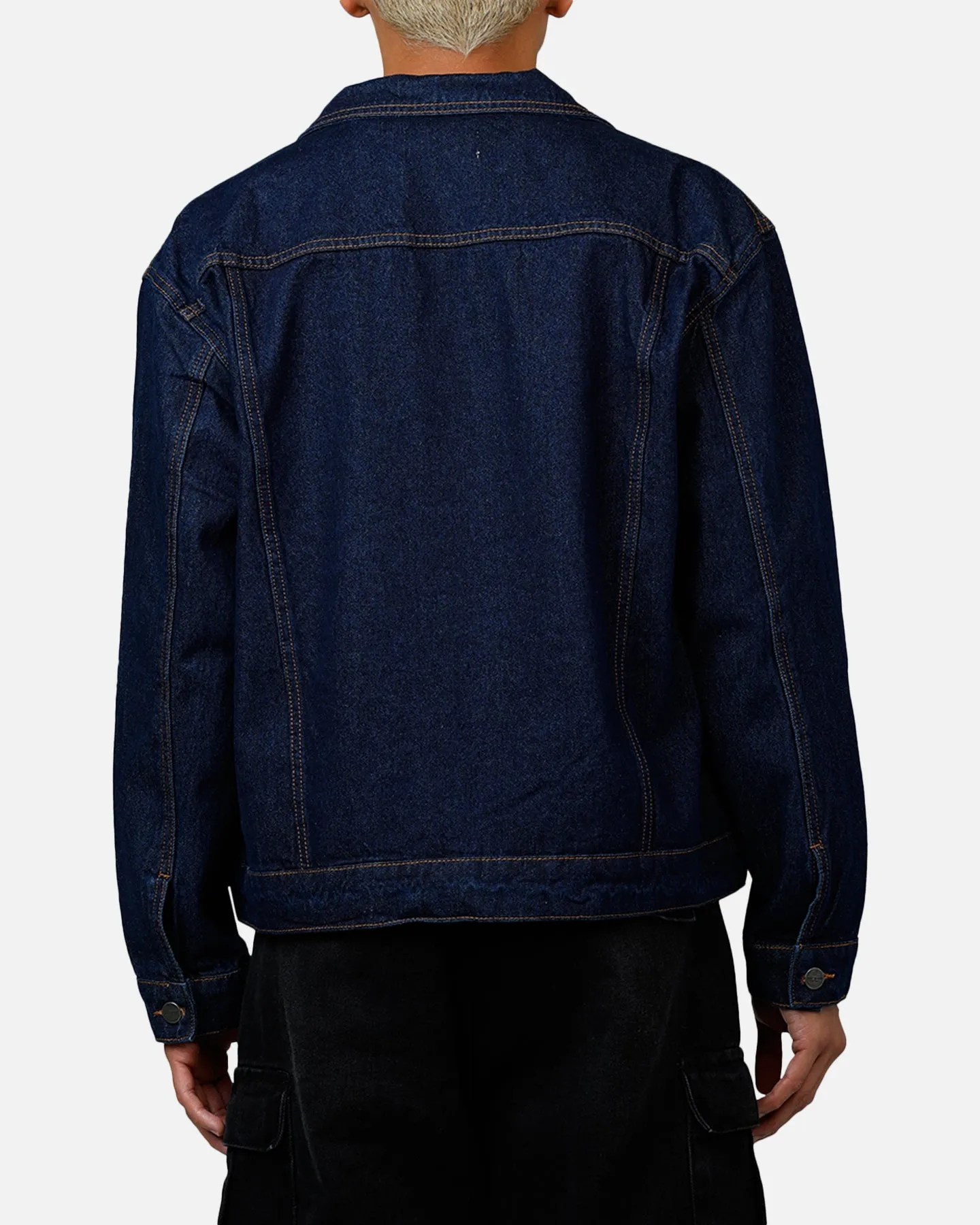 Saint Morta Boxy Denim Jacket Indigo/Tan sold by Culture Kings product image thumbnail 2