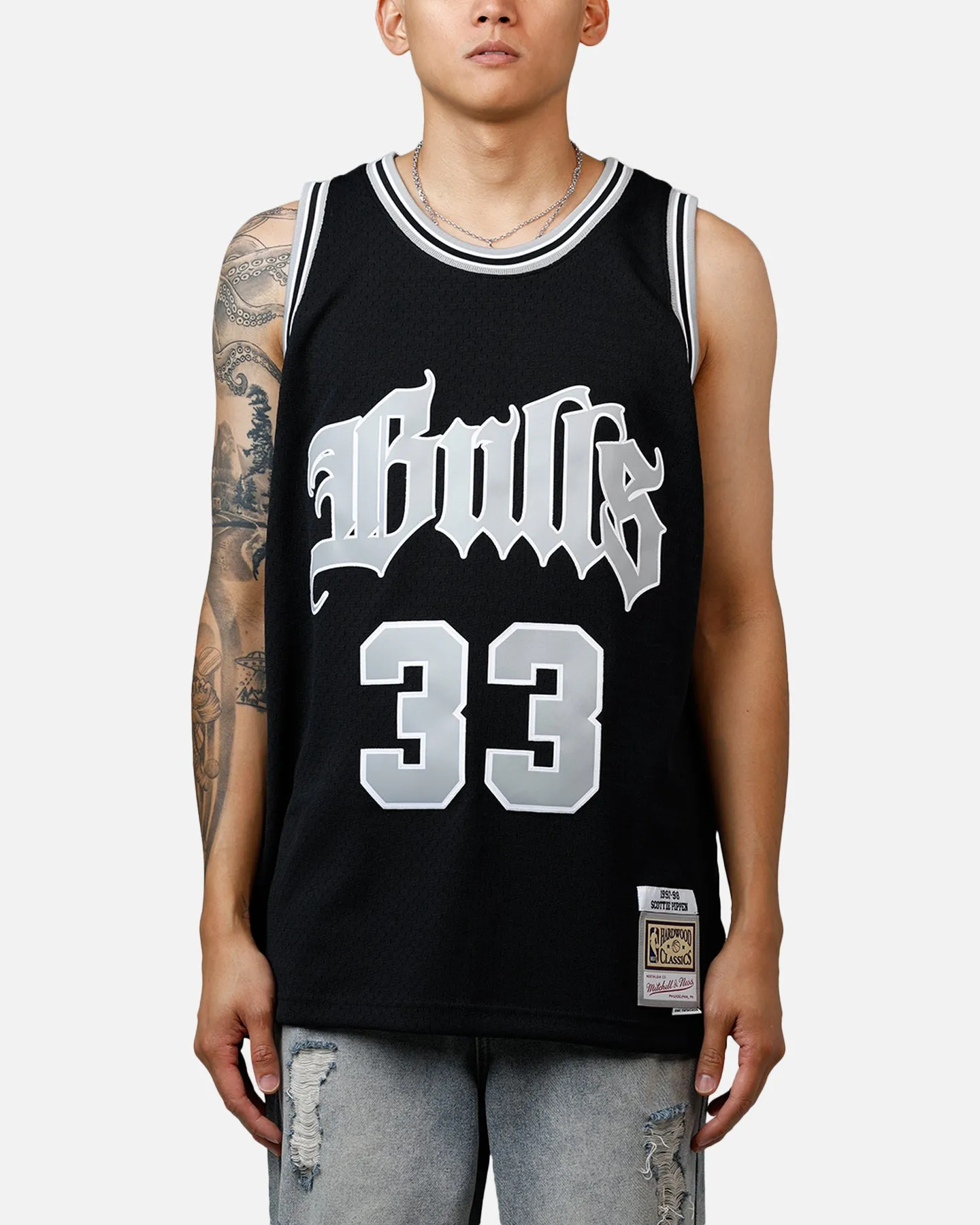 Mitchell & Ness Chicago Bulls Scottie Pippen Bulls Are Back Jersey Black sold by Culture Kings