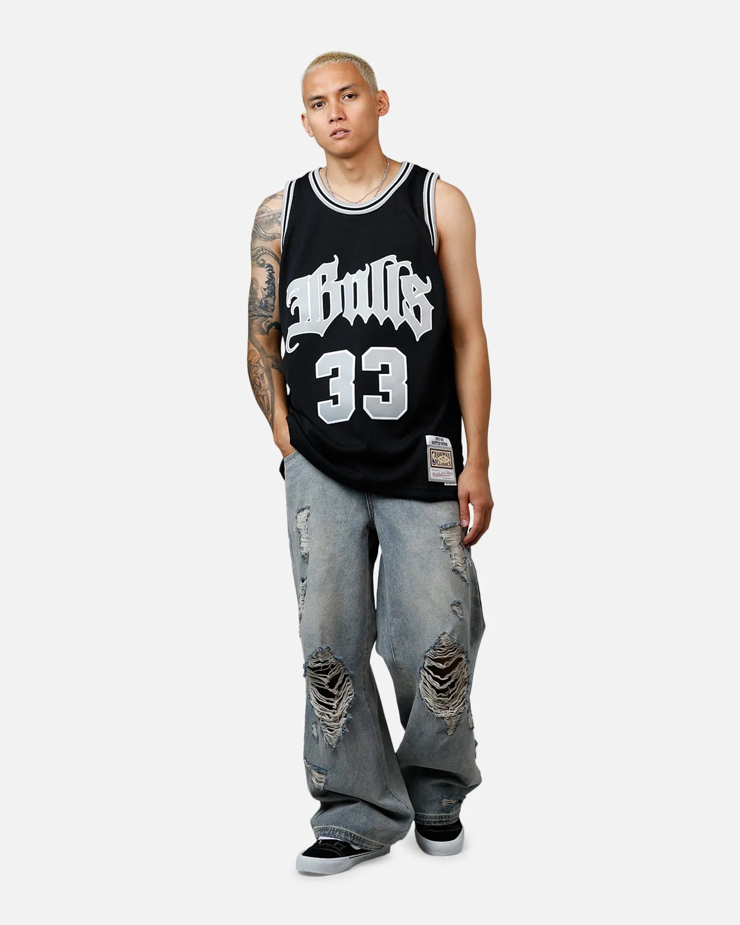 Mitchell & Ness Chicago Bulls Scottie Pippen Bulls Are Back Jersey Black sold by Culture Kings product image thumbnail 3