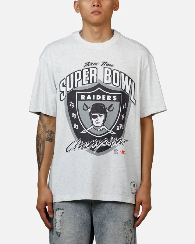 Mitchell & Ness Las Vegas Raiders Super Bowl T-Shirt Grey Marle/Otc sold by Culture Kings