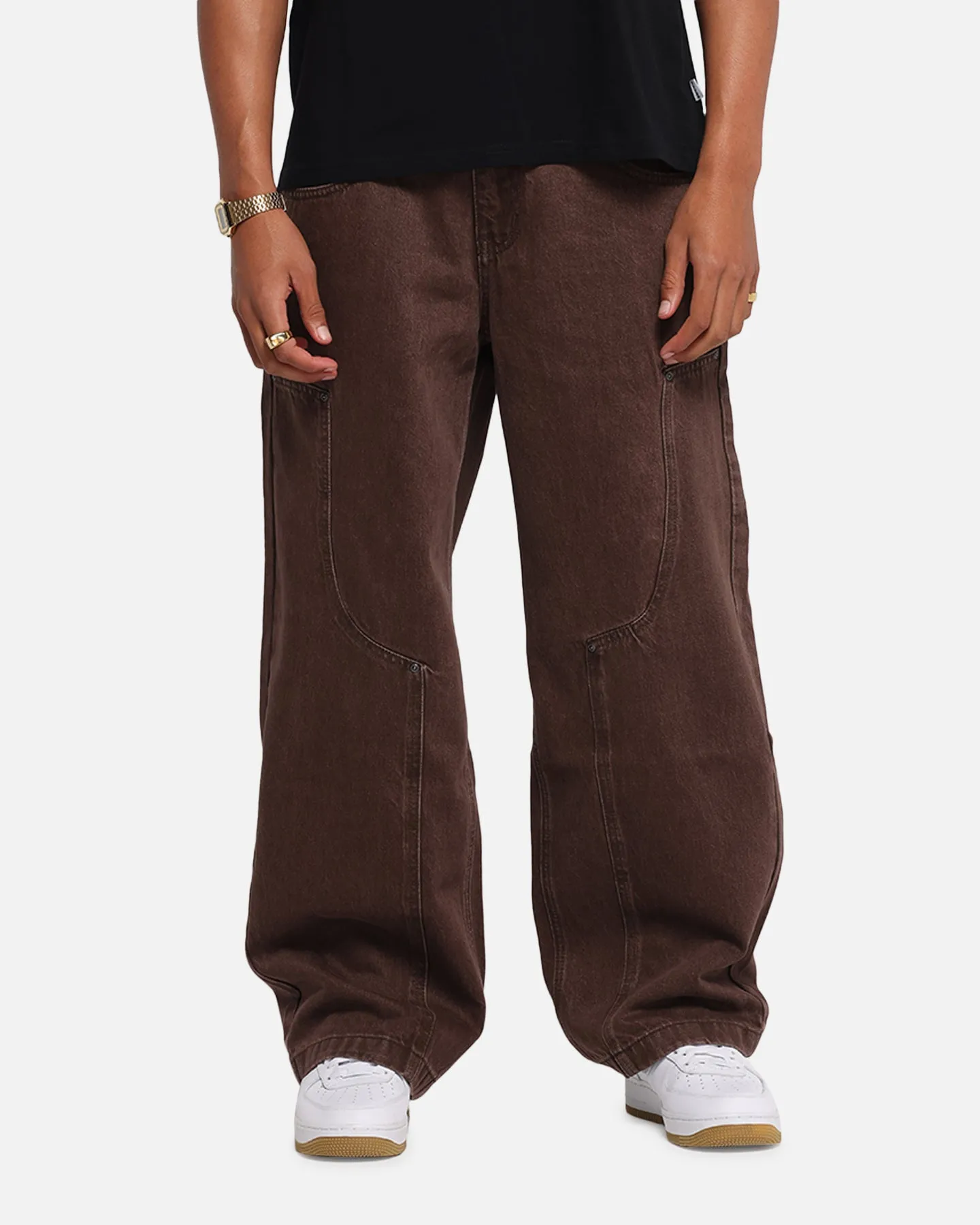 Carre Weathergear Carpenter Jeans Brown sold by Culture Kings