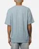 XXIII Rib Knit T-Shirt Blue Marle sold by Culture Kings