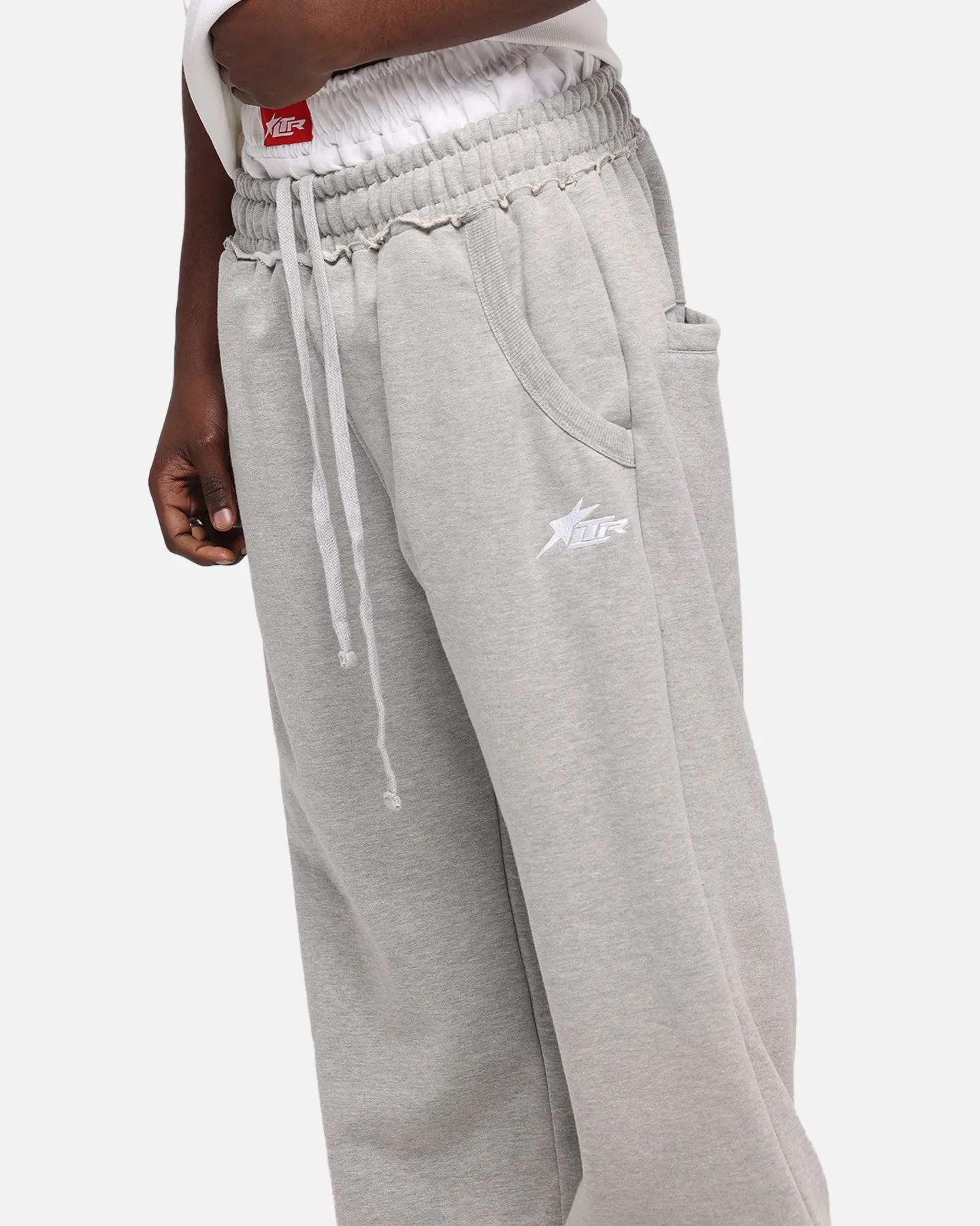 Loiter Layered Track Pants Grey sold by Culture Kings product image thumbnail 5