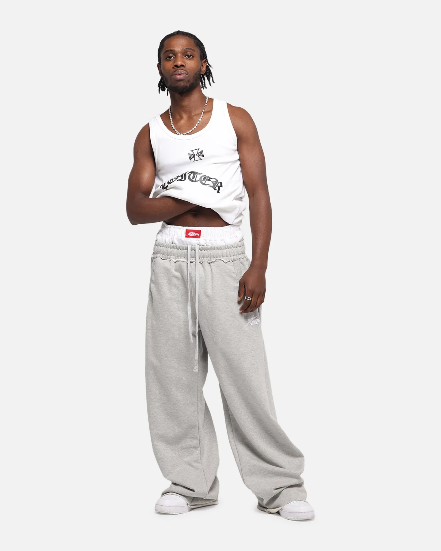 Loiter Layered Track Pants Grey sold by Culture Kings product image thumbnail 2