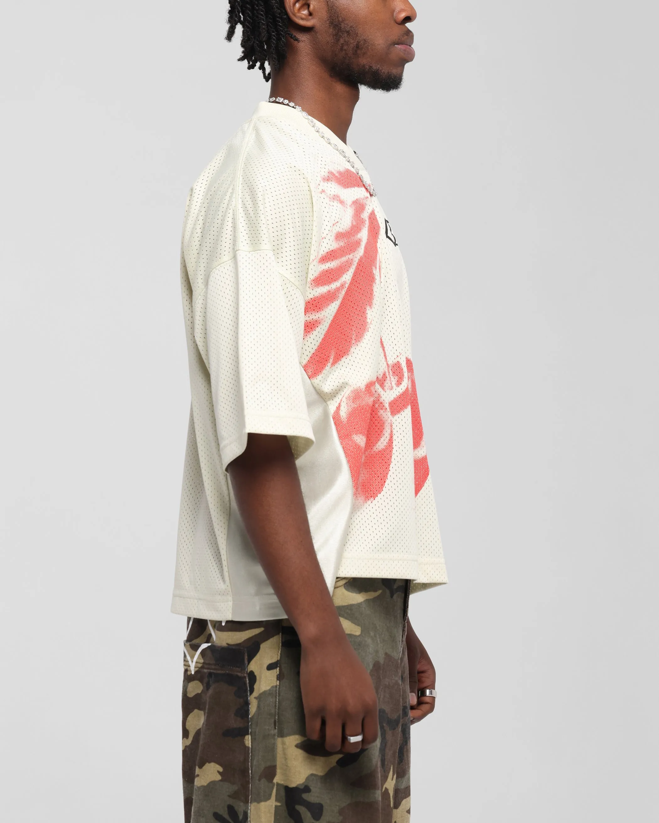 Loiter Cherry Jersey Off White/Red sold by Culture Kings product image thumbnail 5