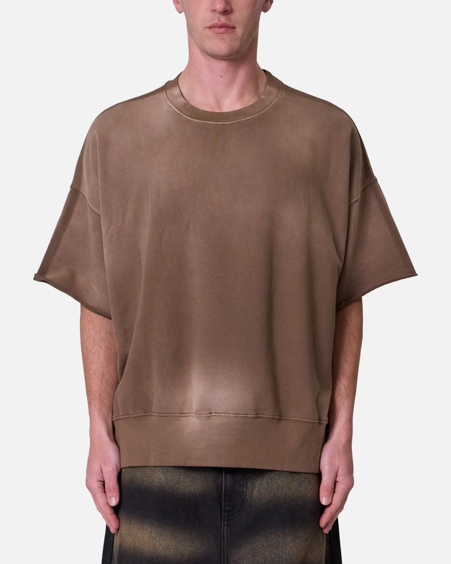 MNML Oversized Crewneck T-Shirt Tan sold by Culture Kings