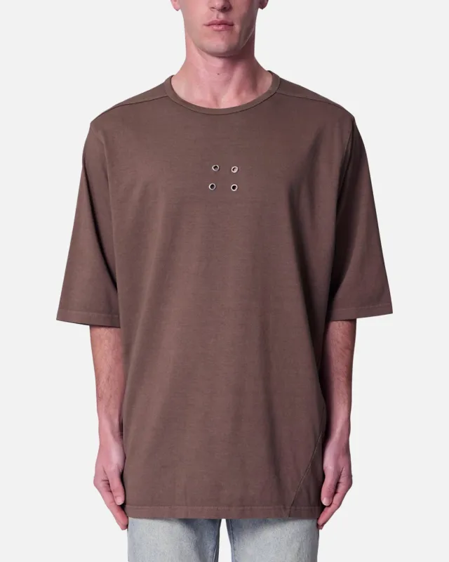 MNML 4 Eyelets T-Shirt Brown sold by Culture Kings
