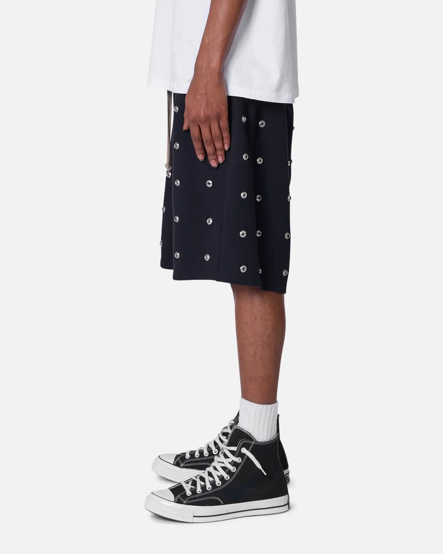 MNML All Over Button Shorts Black sold by Culture Kings product image thumbnail 4