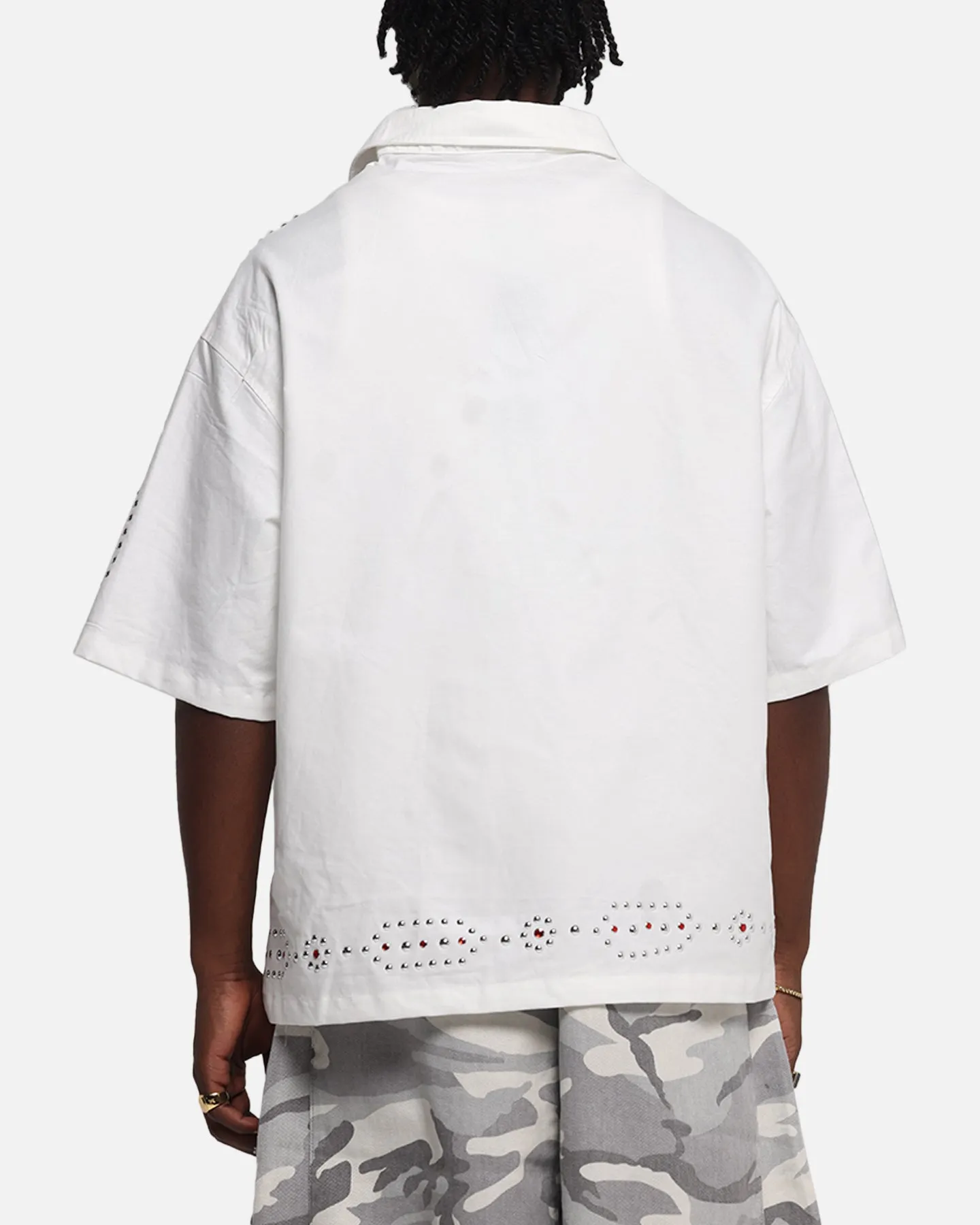 Loiter Western Button Up Shirt Cream sold by Culture Kings product image thumbnail 3