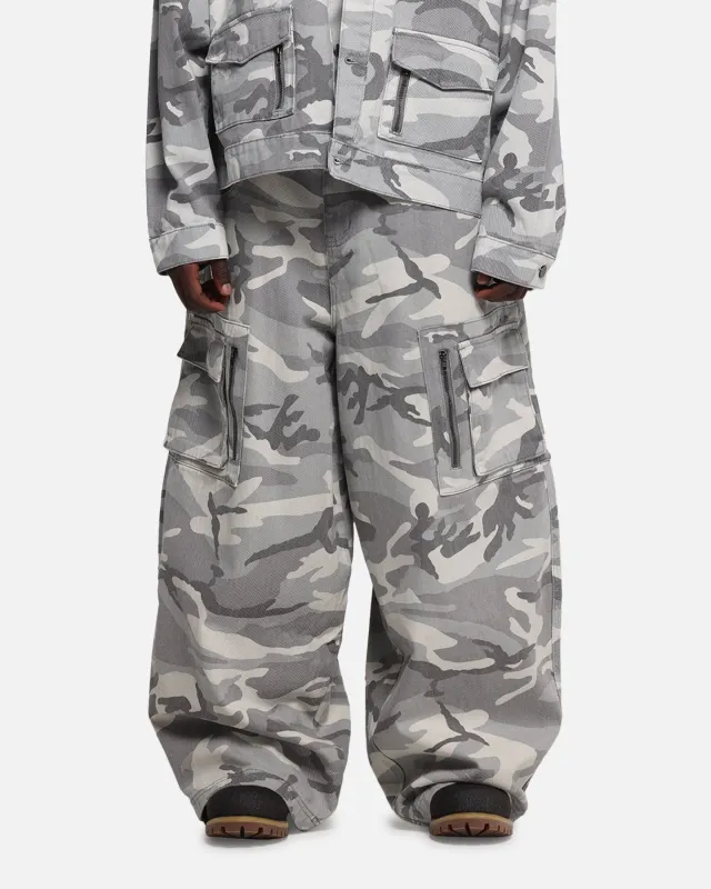 Loiter Combat Cargo Pants Snow Camo sold by Culture Kings