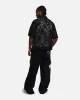 Loiter Lace Button Up Shirt Black sold by Culture Kings