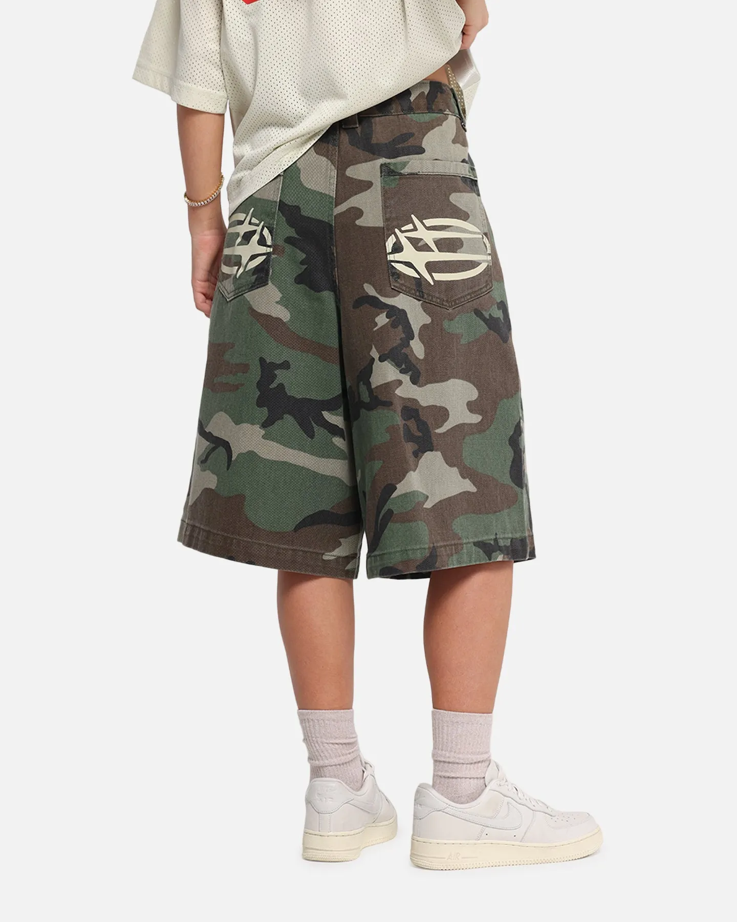 Loiter 3 Quarter Shorts Woodland Camo sold by Culture Kings product image thumbnail 5
