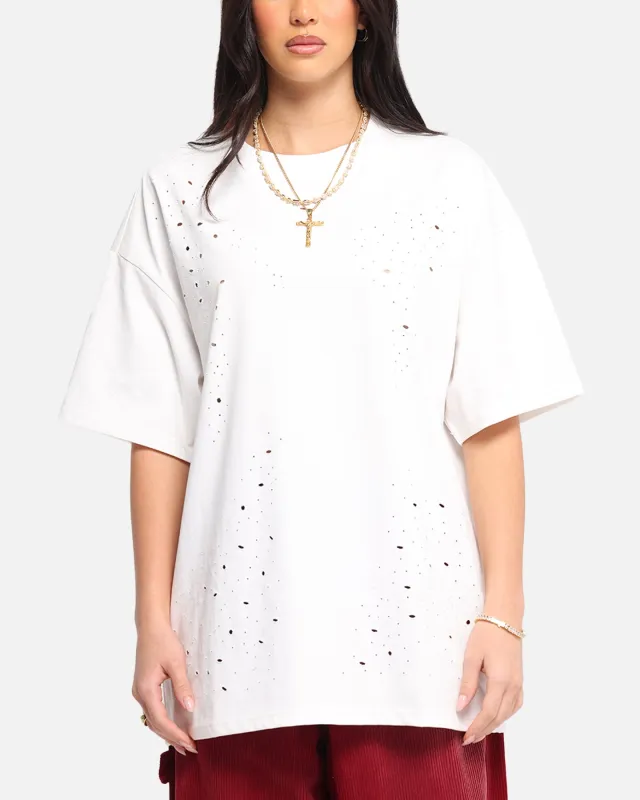 XXIII Distressed T-Shirt White sold by Culture Kings