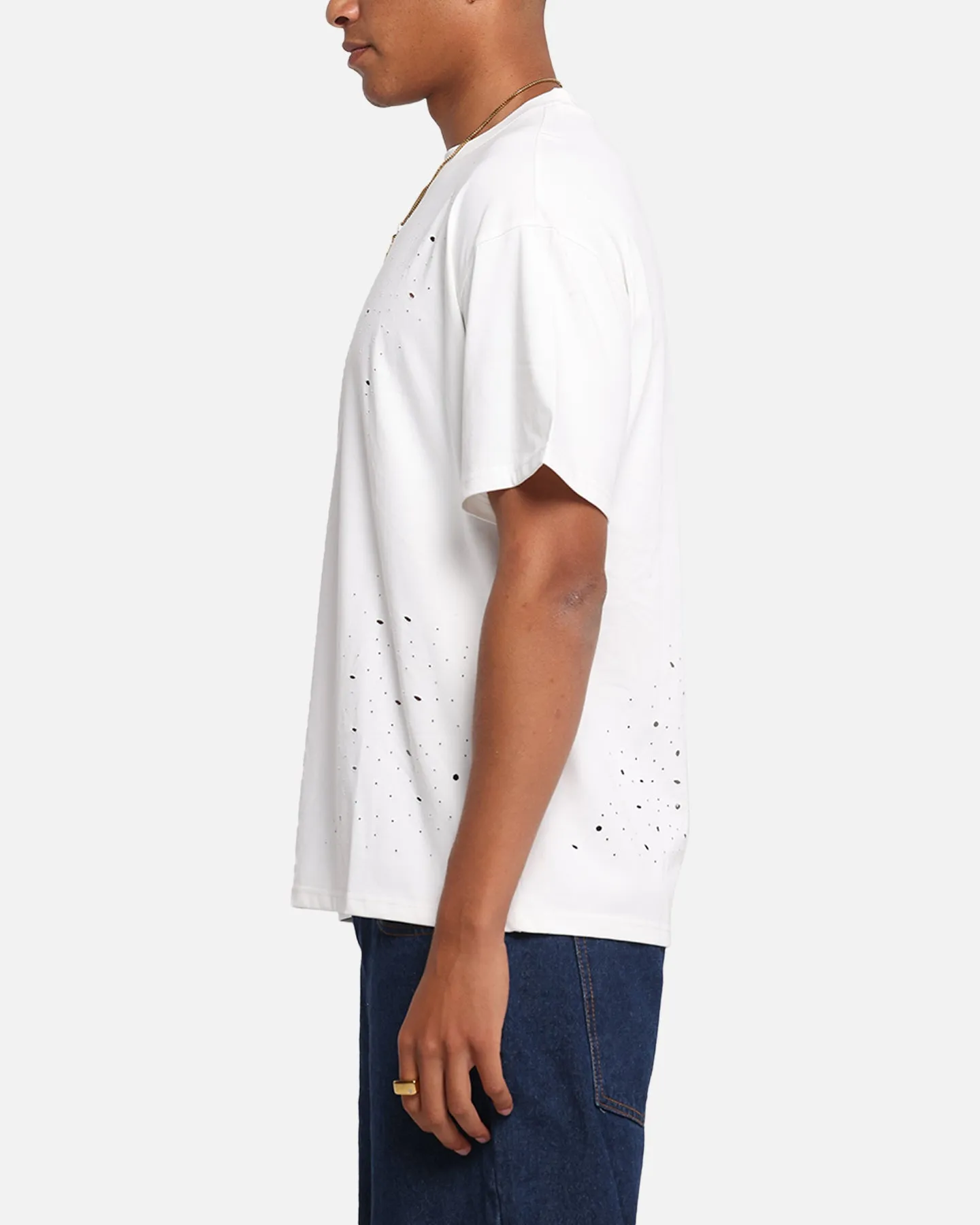 XXIII Distressed T-Shirt White sold by Culture Kings product image thumbnail 5