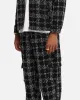 XXIII Boucle Tweed Cargo Pants Black/White sold by Culture Kings