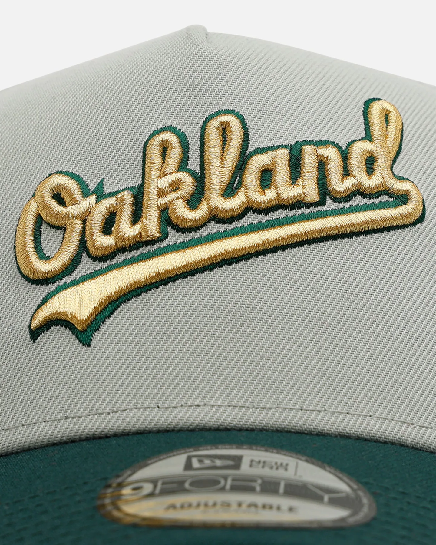 New Era Oakland Athletics 'Oakland Forever' 9FORTY A-Frame Snapback Light Green sold by Culture Kings product image thumbnail 5