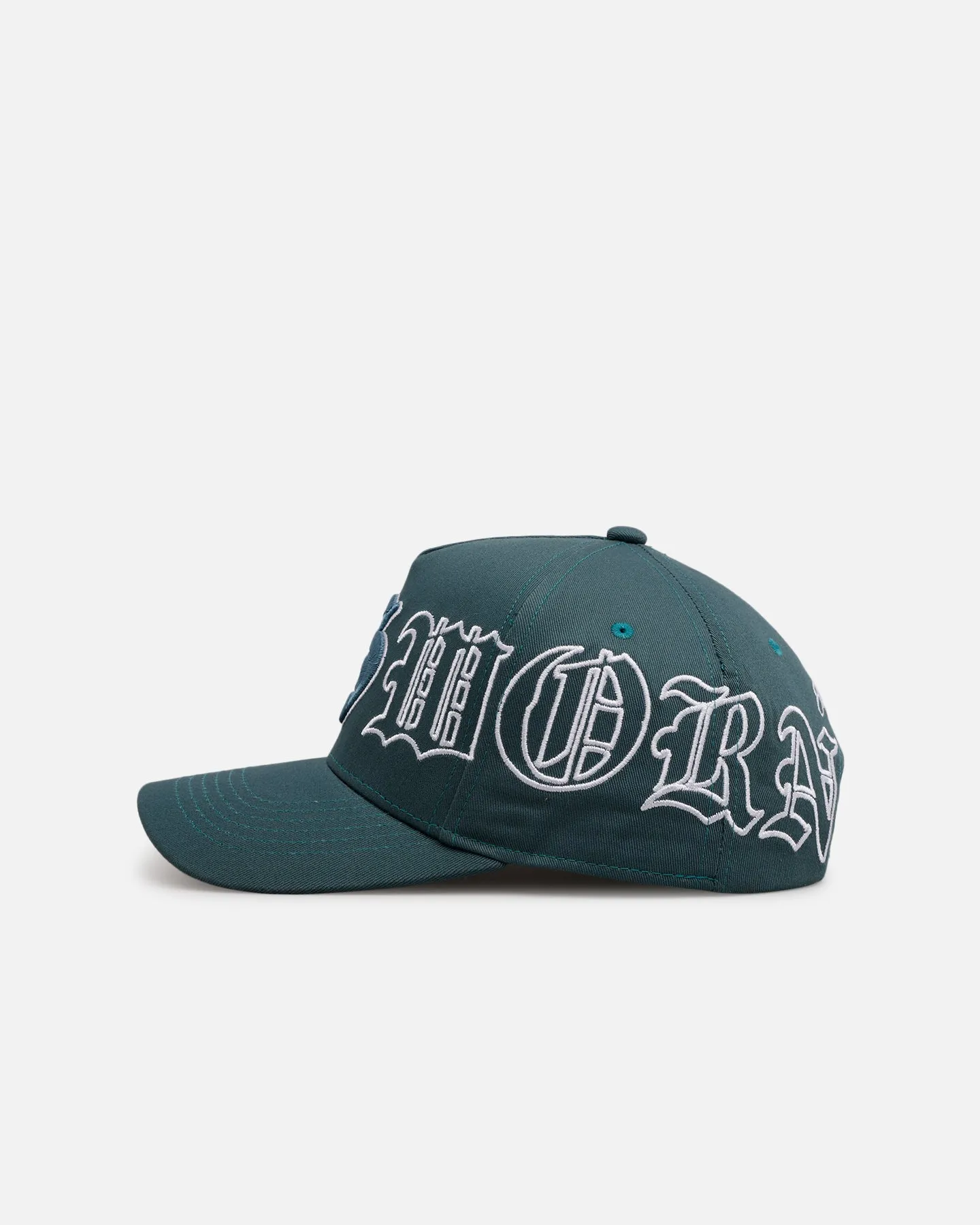 Sworn To Us Outlined Poetry Snapback Dark Teal sold by Culture Kings product image thumbnail 4