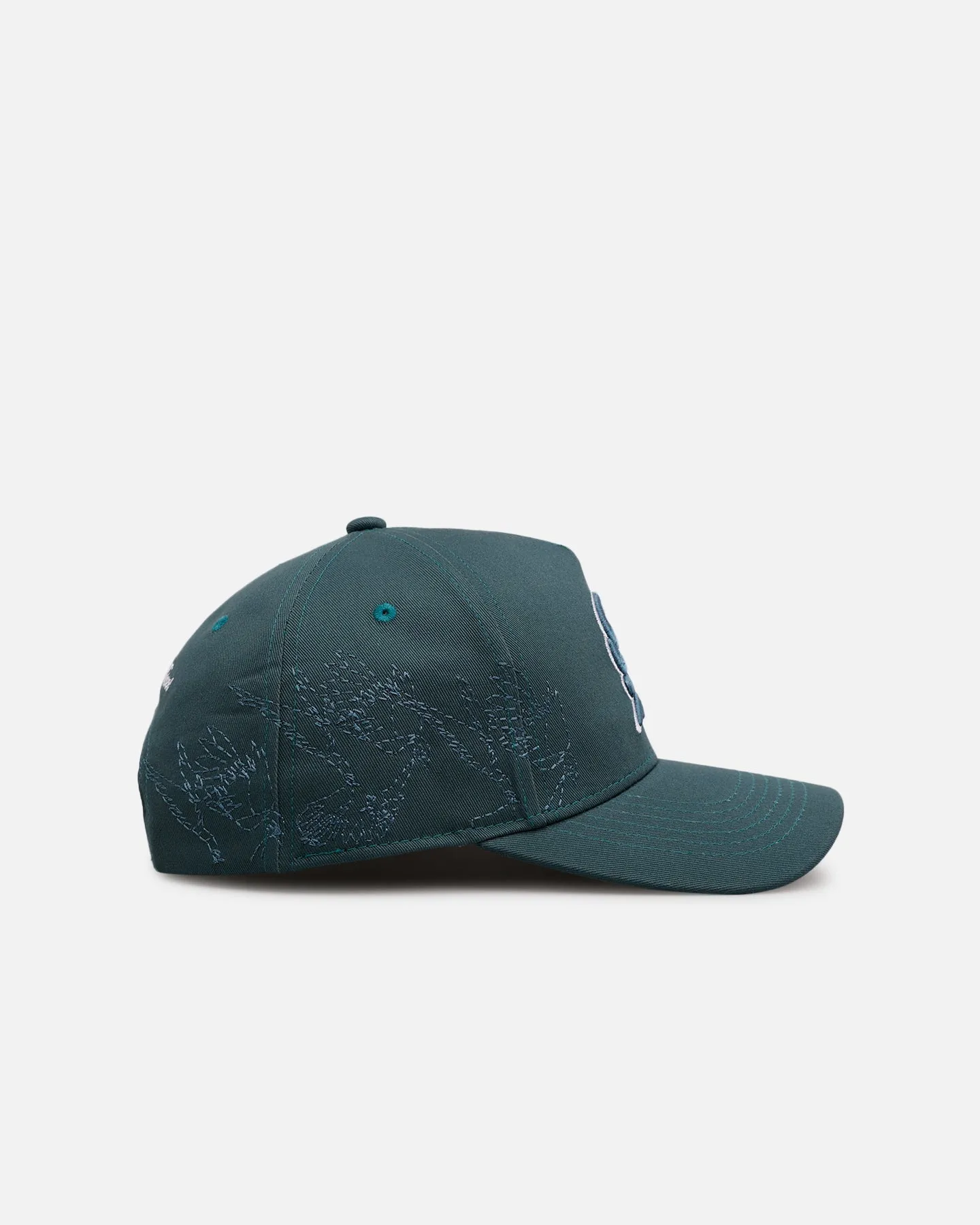 Sworn To Us Outlined Poetry Snapback Dark Teal sold by Culture Kings product image thumbnail 3