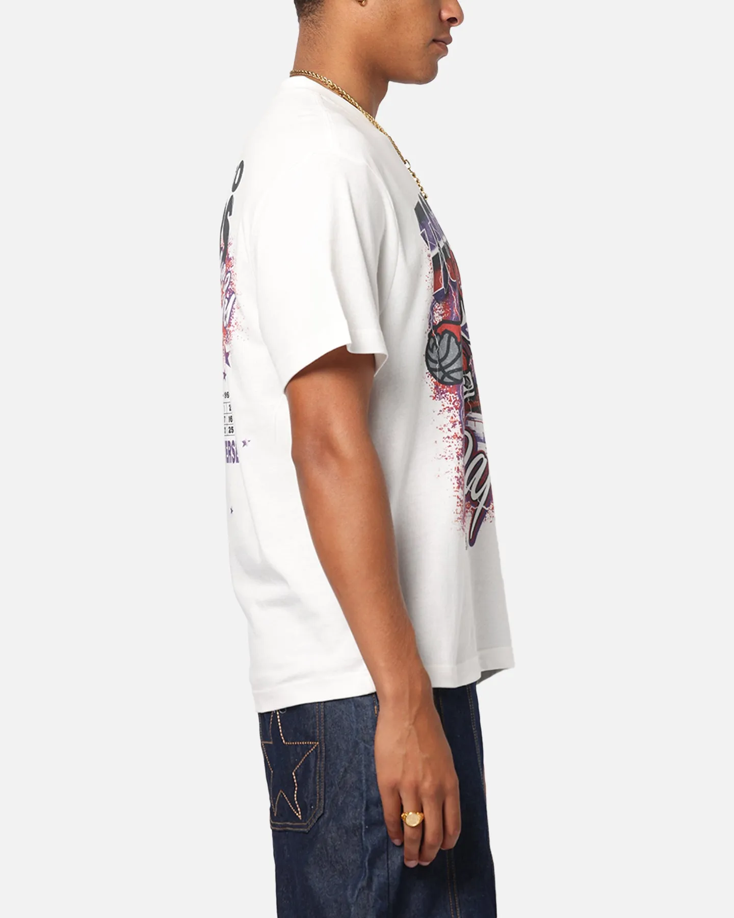 Mitchell & Ness Toronto Raptors Three Decades T-Shirt Vintage White sold by Culture Kings product image thumbnail 5