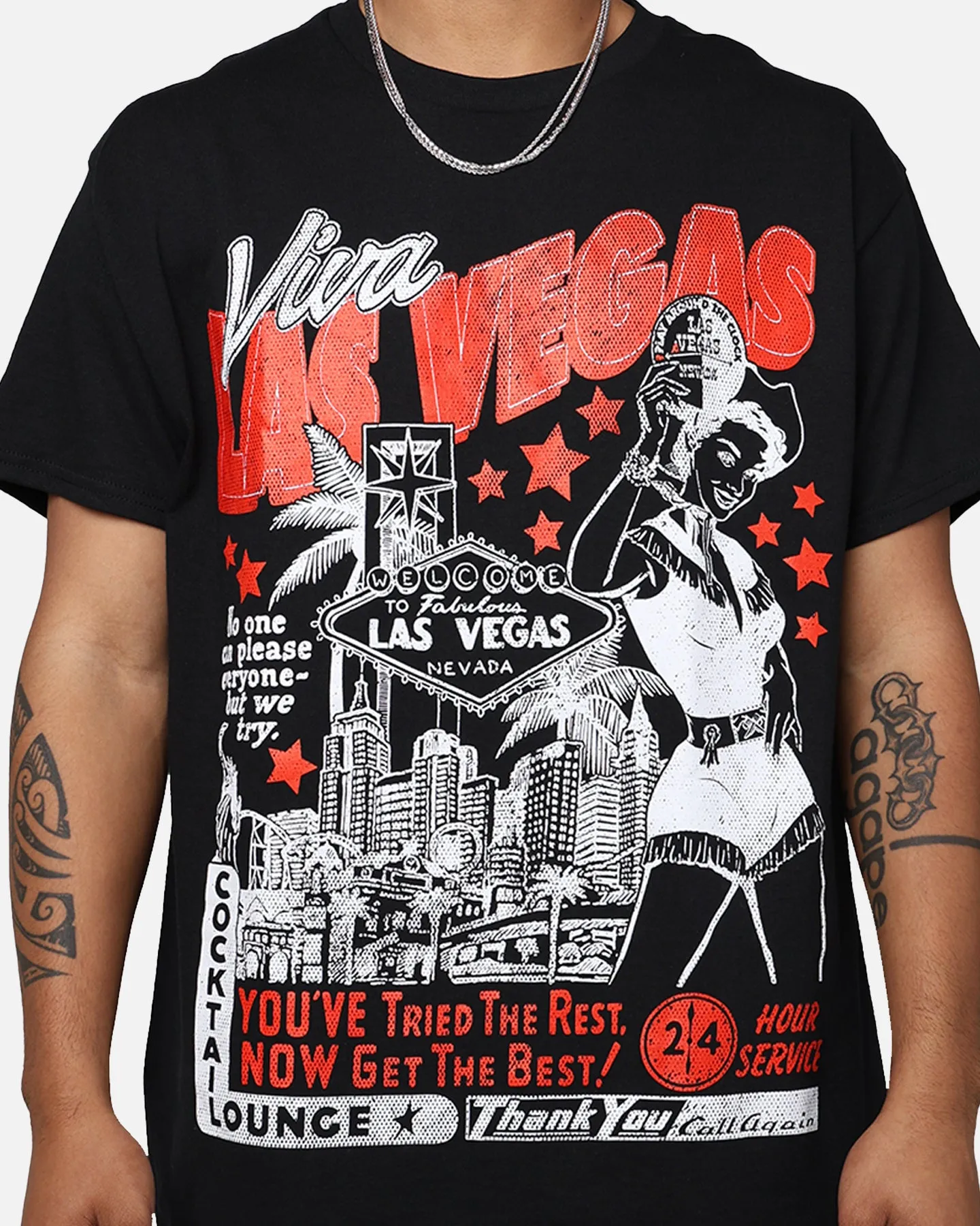 American Thrift Viva Las Vegas T-Shirt Black sold by Culture Kings product image thumbnail 2