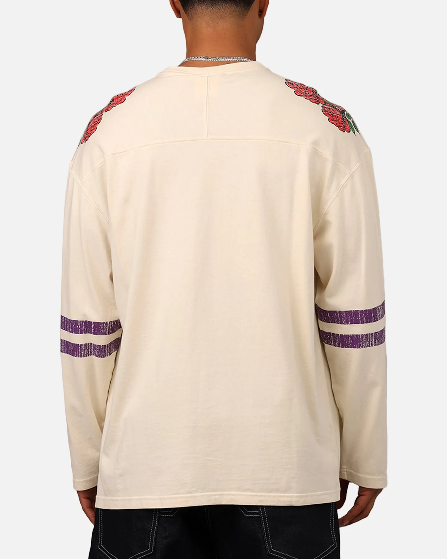 Champion 34 Half Time Long Sleeve Crewneck T-Shirt Natural sold by Culture Kings product image thumbnail 2